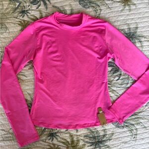 SKIMS Pink Taffy Swim Coverup